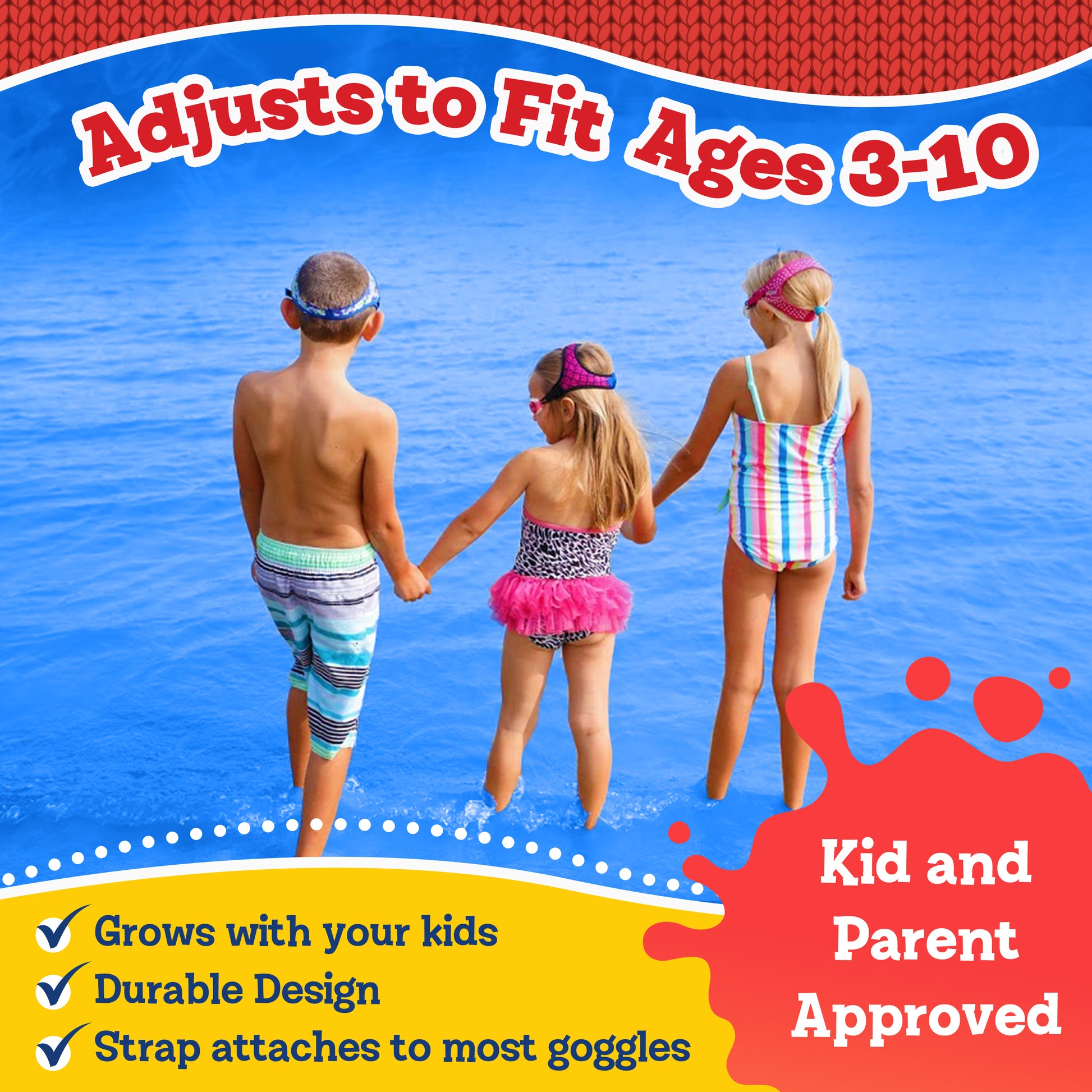Adjust to fit ages 3-10 yo. Frogglez Goggles Daniel Tiger's Neighborhood
