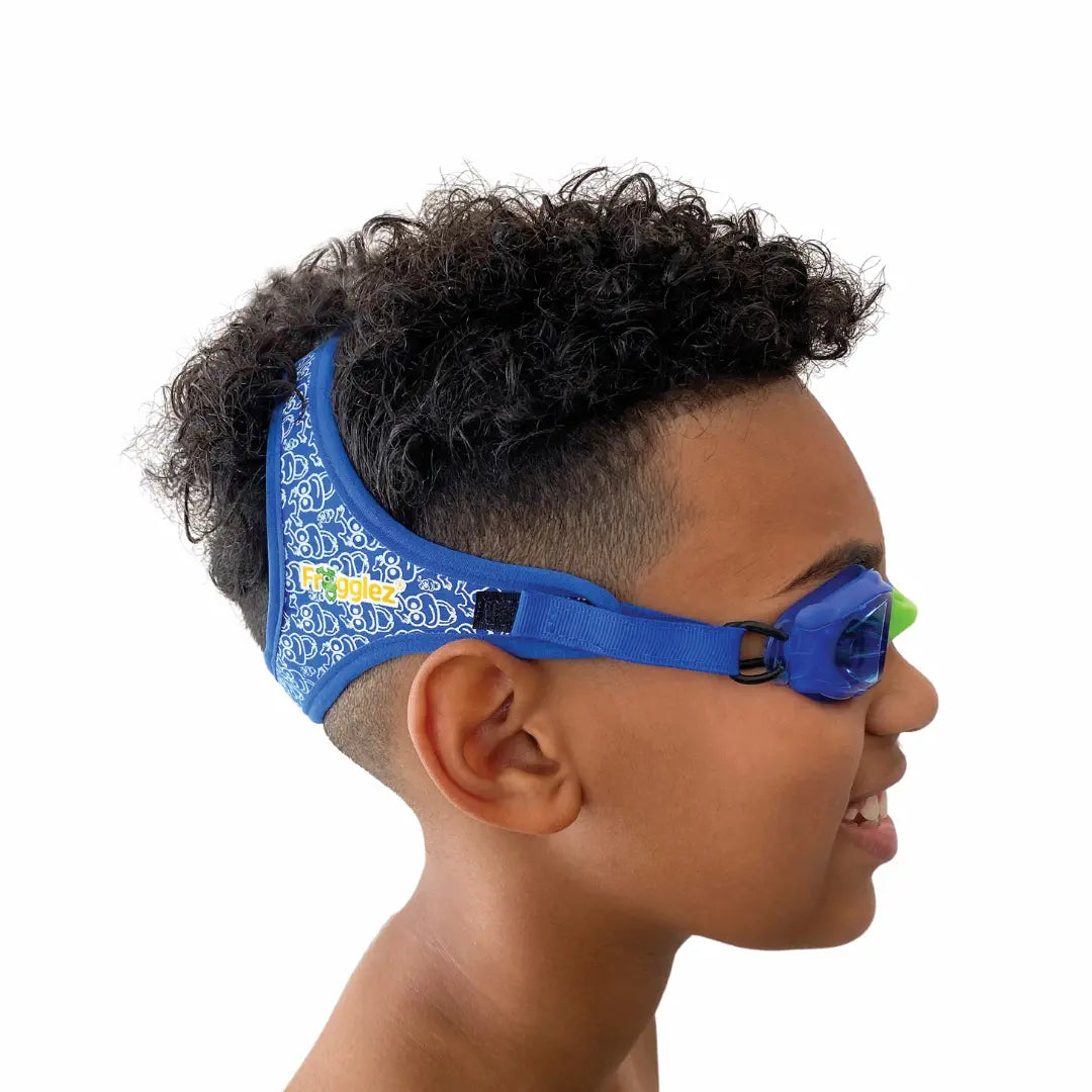Blue Frogz Kids Swim Goggles – Frogglez Swimming Goggles
