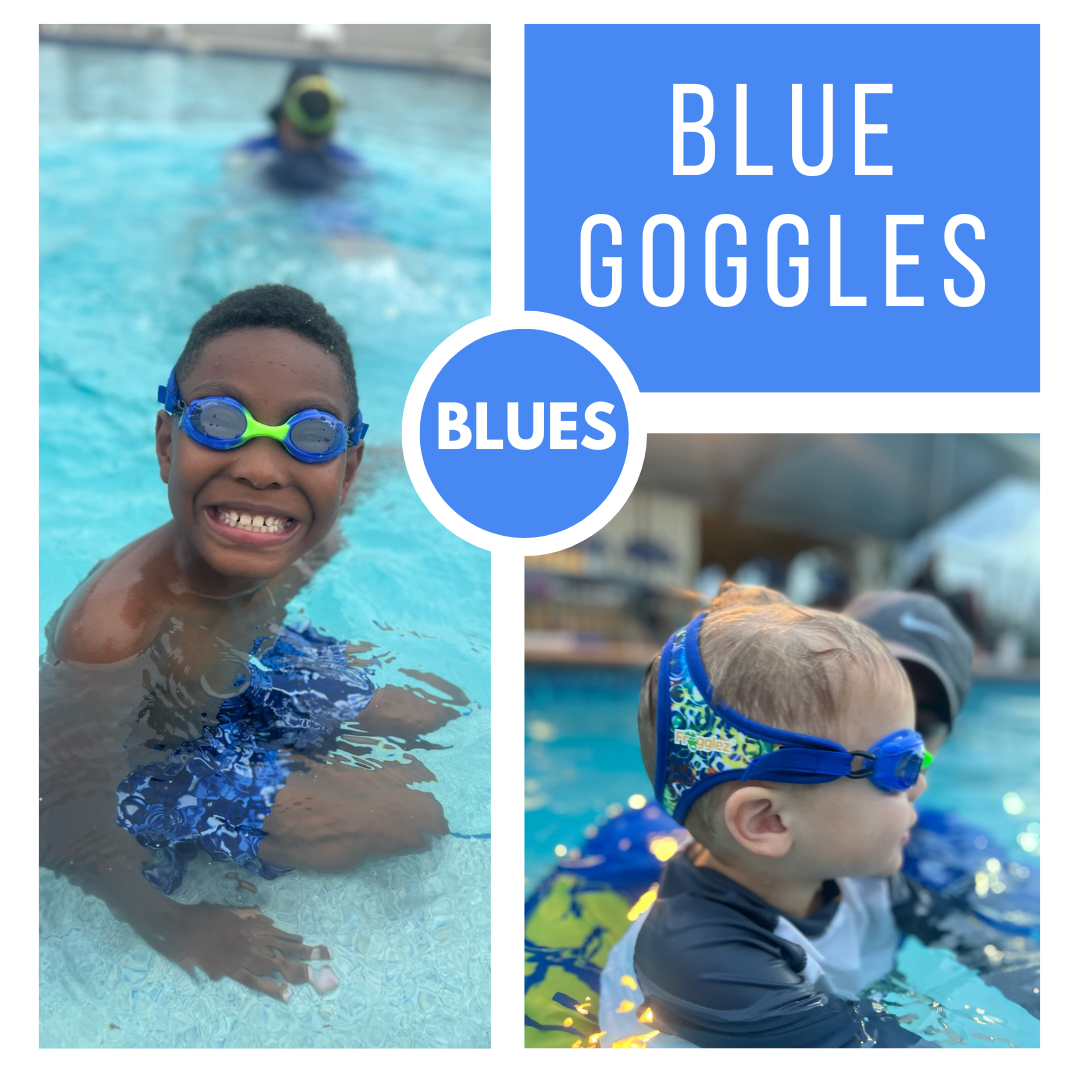 BLUE Frogglez Kids – Frogglez Swimming Goggles