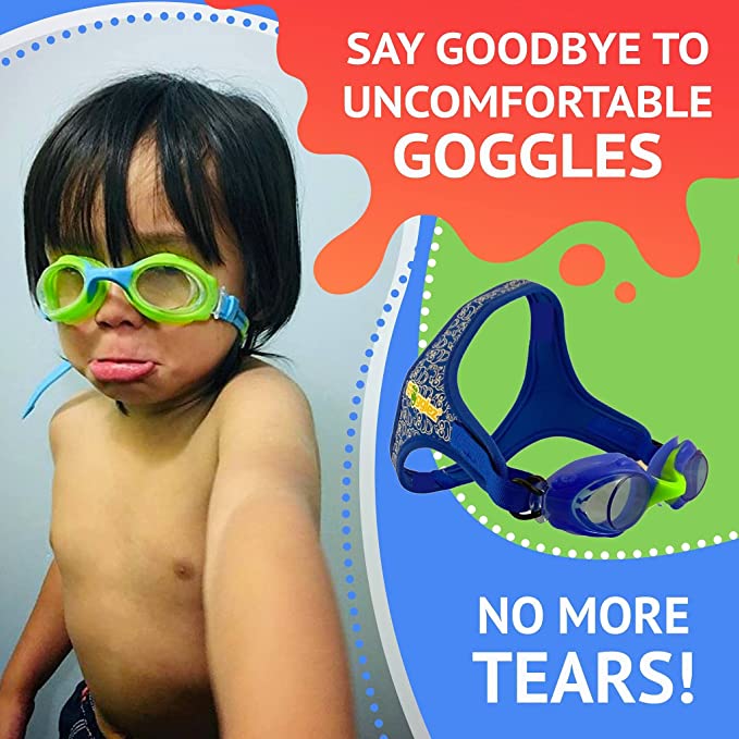 Blue Frogz Kids Swim Goggles – Frogglez Swimming Goggles